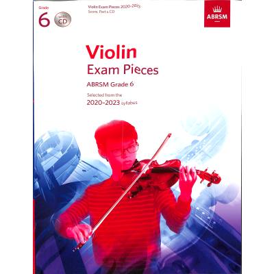 9781786012579 - Violin exam pieces 6 - 2020-2023