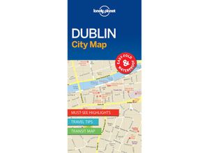 9781786575081 - City Map   Dublin City Map - Lonely Planet Karte (im Sinne von Landkarte)