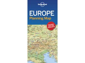 9781786579102 - Lonely Planet City Map   Lonely Planet Europe Planning Map - Lonely Planet Karte (im Sinne von Landkarte)