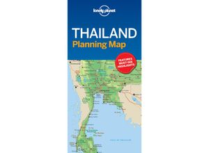 9781787014558 - Lonely Planet Planning Maps   Lonely Planet Thailand Planning Map - Lonely Planet Karte (im Sinne von Landkarte)