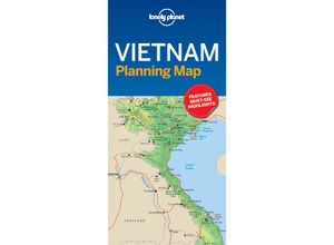 9781787014565 - Planning Maps   Vietnam Planning Map - Lonely Planet Karte (im Sinne von Landkarte)