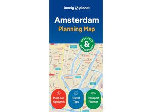 9781787015203 - Amsterdam City Map Karte (im Sinne von Landkarte)