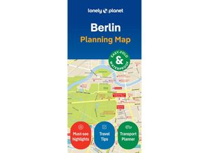 9781787015319 - Berlin City Map Karte (im Sinne von Landkarte)