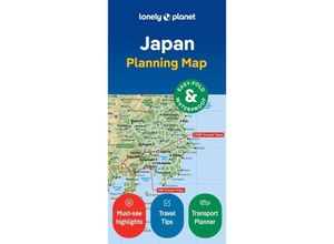 9781787015876 - Japan Planning Map Karte (im Sinne von Landkarte)