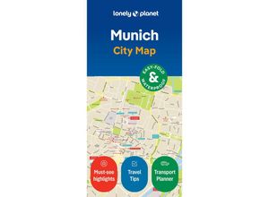 9781787015944 - Munich City Map Karte (im Sinne von Landkarte)