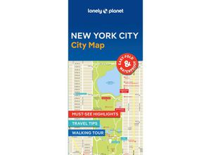 9781787016026 - New York City Map Karte (im Sinne von Landkarte)