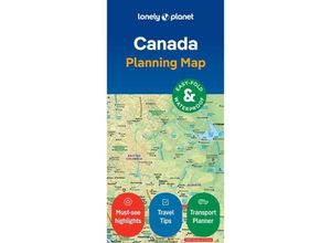 9781787016712 - Canada Planning Map Karte (im Sinne von Landkarte)