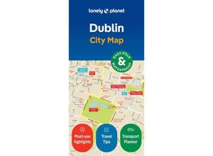 9781787018211 - Dublin City Map Karte (im Sinne von Landkarte)