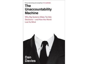 9781788169547 - The Unaccountability Machine - Dan Davies Gebunden