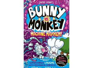 9781788452977 - Bunny vs Monkey   Bunny vs Monkey Machine Mayhem - Jamie Smart Kartoniert (TB)