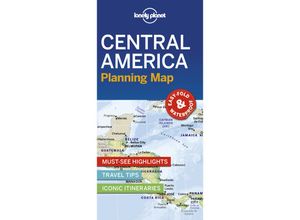 9781788685924 - Lonely Planet Planning Maps   Lonely Planet Central America Planning Map - Lonely Planet Karte (im Sinne von Landkarte)