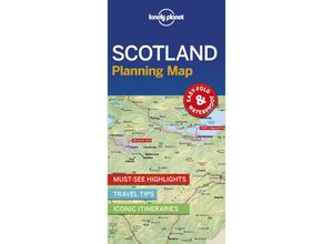 9781788686051 - Planning Maps   Scotland Planning Map - Lonely Planet Karte (im Sinne von Landkarte)