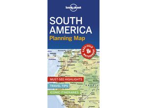 9781788686068 - Planning Maps   South America Planning Map - Lonely Planet Karte (im Sinne von Landkarte)