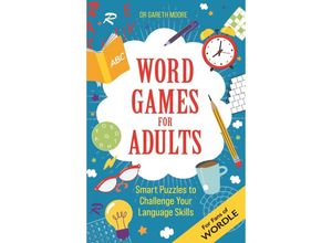 9781789294712 - Word Games for Adults - Gareth Moore Kartoniert (TB)