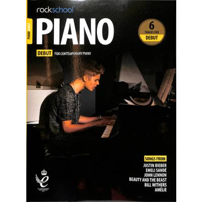 9781789360455 - Rockschool piano Debut