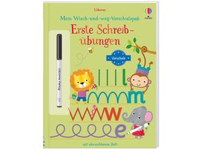 9781789415339 - Wisch-und-weg-Vorschulspaß-Reihe   Mein Wisch-und-weg-Vorschulspaß Erste Schreibübungen - Jessica Greenwell Taschenbuch