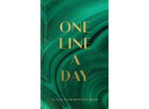 9781797225494 - Malachite Green One Line a Day - Chronicle Books