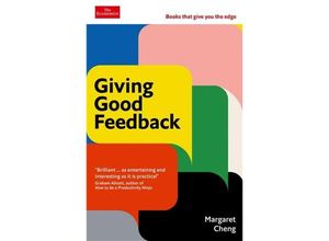 9781800815285 - Giving Good Feedback - Margaret Cheng Taschenbuch