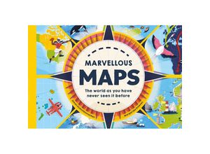 9781803380230 - Marvellous Maps - Simon Kuestenmacher Gebunden