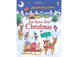 9781803701301 - First Sticker Books   First Sticker Book Christmas - Alice Beecham Kartoniert (TB)