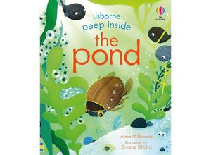 9781803703350 - Peep Inside the Pond - Anna Milbourne Pappband