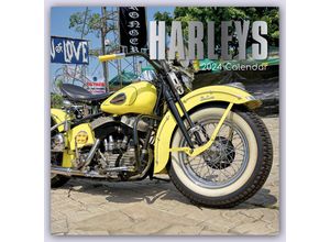 9781804109458 - Harleys - Harley Davidson 2024 - 16-Monatskalender