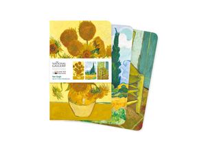 9781804173046 - Dreier Set Mini-Notizbücher National Gallery - Vincent van Gogh