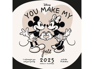 9781804231418 - Mickey & Friends 2025 30X30 Familienplaner