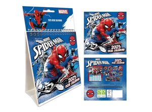 9781804231814 - Spider-Man 2025 Tischkalender 16 x 17cm