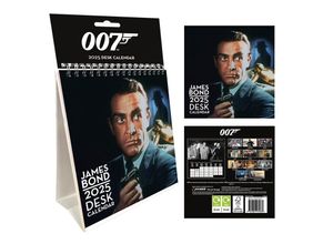 9781804231838 - James Bond 2025 Tischkalender 16 x 17cm