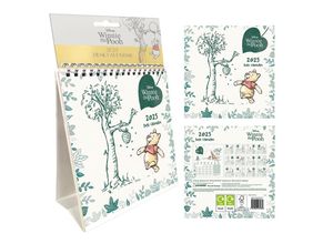 9781804231845 - Winnie the Pooh 2025 Tischkalender 16 x 17cm