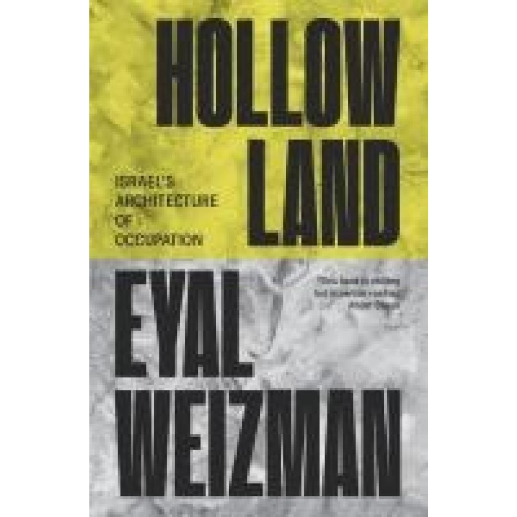 9781804297100 - Weizman Eyal Hollow Land