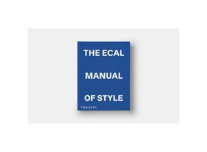 9781838665173 - The ECAL Manual of Style - Jonathan Olivares Gebunden