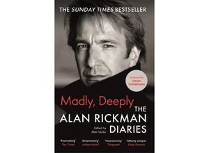 9781838854805 - Madly Deeply - Alan Rickman Kartoniert (TB)