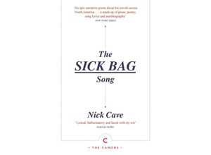 9781838858384 - The Sick Bag Song - Nick Cave Taschenbuch