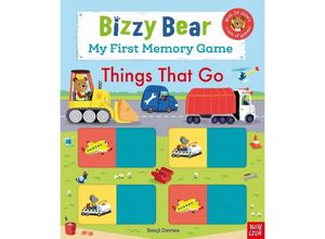 9781839944987 - Bizzy Bear   Bizzy Bear My First Memory Game Book Things That Go - Benji Davies Pappband