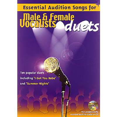 9781843287100 - Essential audition songs for male + female vocalists duets