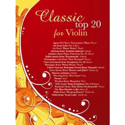 9781844177882 - Classic top 20 for violin