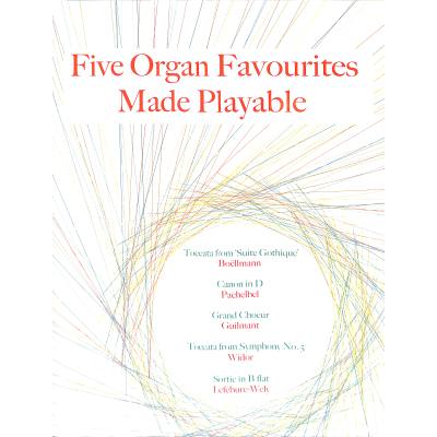 9781844179541 - 5 organ favourites made playable