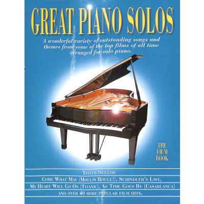 9781846090455 - Great piano solos - Film book