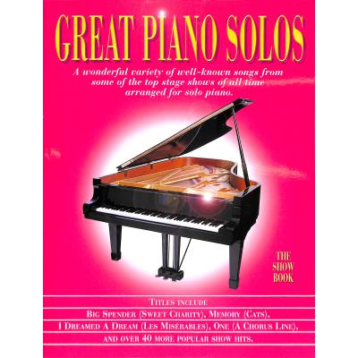 9781846090462 - Great piano solos - show book