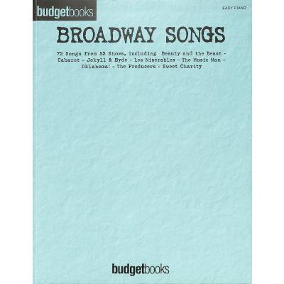 9781846093487 - Budget books - Broadway songs