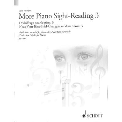 9781847613240 - More piano sight reading 3 | Dechiffrage