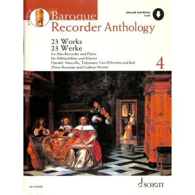 9781847615206 - Baroque recorder anthology 4