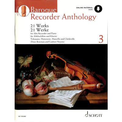 9781847615329 - Baroque recorder anthology 3