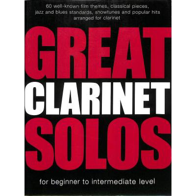 9781847720030 - Great clarinet solos