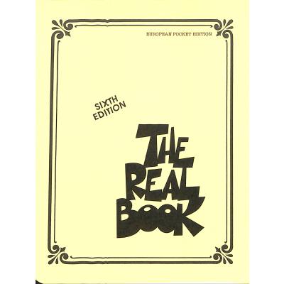 9781847720818 - - The Real Book Volume I Pocket C Instrumente - Sixth Edition