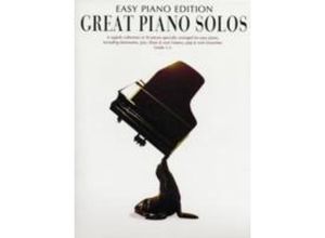 9781847725479 - Great Piano Solos - the Black Book Easy Piano Ed - Easy Piano Edition Kartoniert (TB)