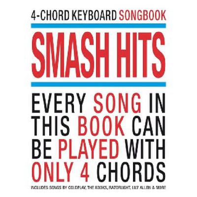 9781847726018 - 4 Chord keyboard songbook - smash hits