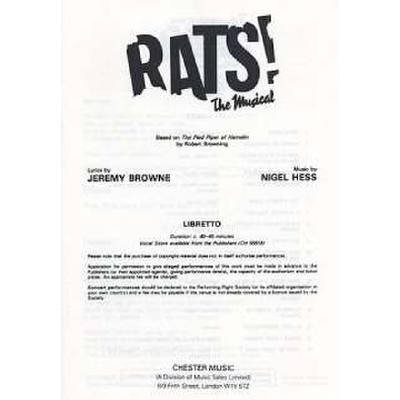 9781847727657 - Rats - the Musical